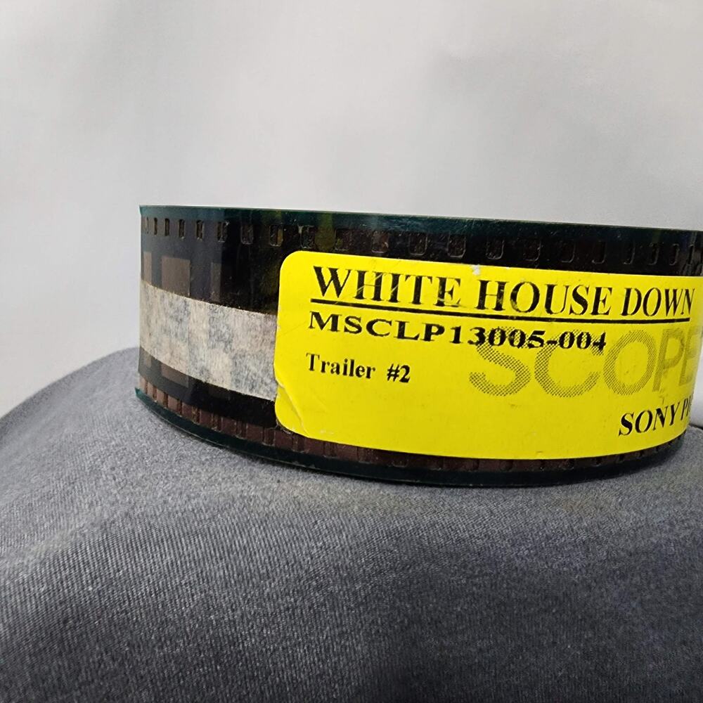 "White House Down" Trailer W/Greenband Movie--35mm Film Reel-